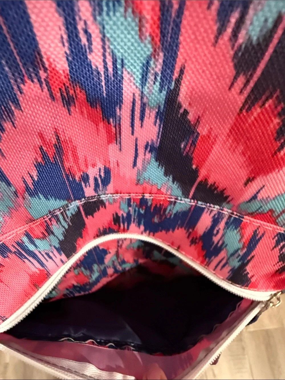 Printed Pink Multi-Color Kids Backpack - Picture 2 of 5